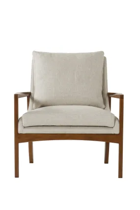 Beech Frame Natural Upholstery Chair | Andrew Martin Tarlow