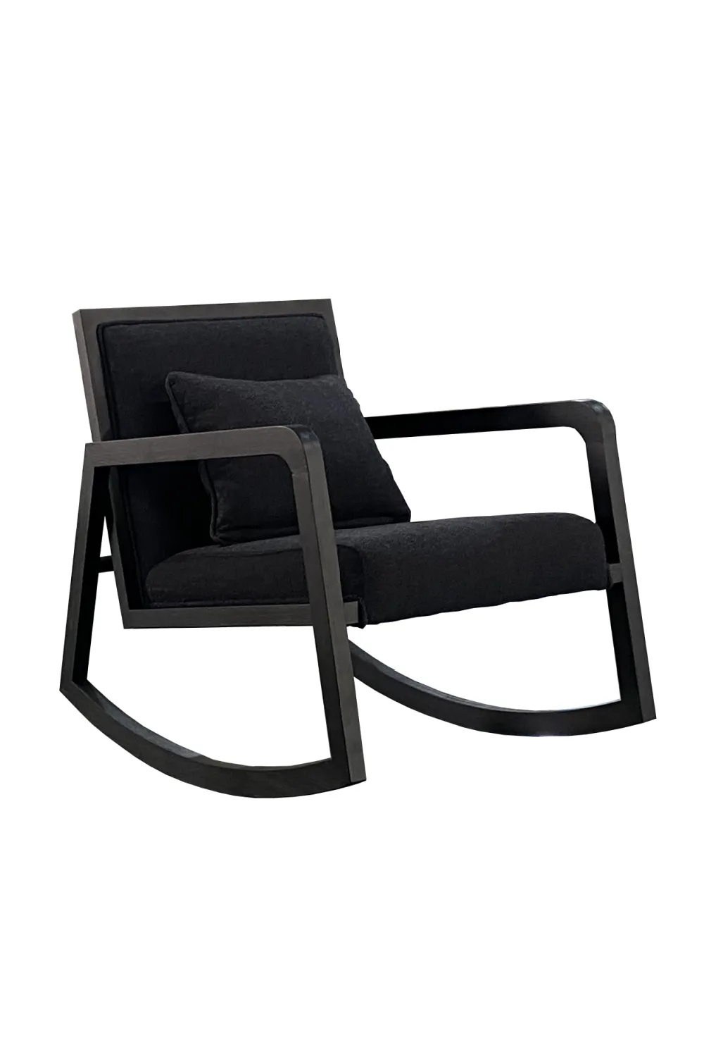 Black Modern Rocking Chair | Andrew Martin Jed