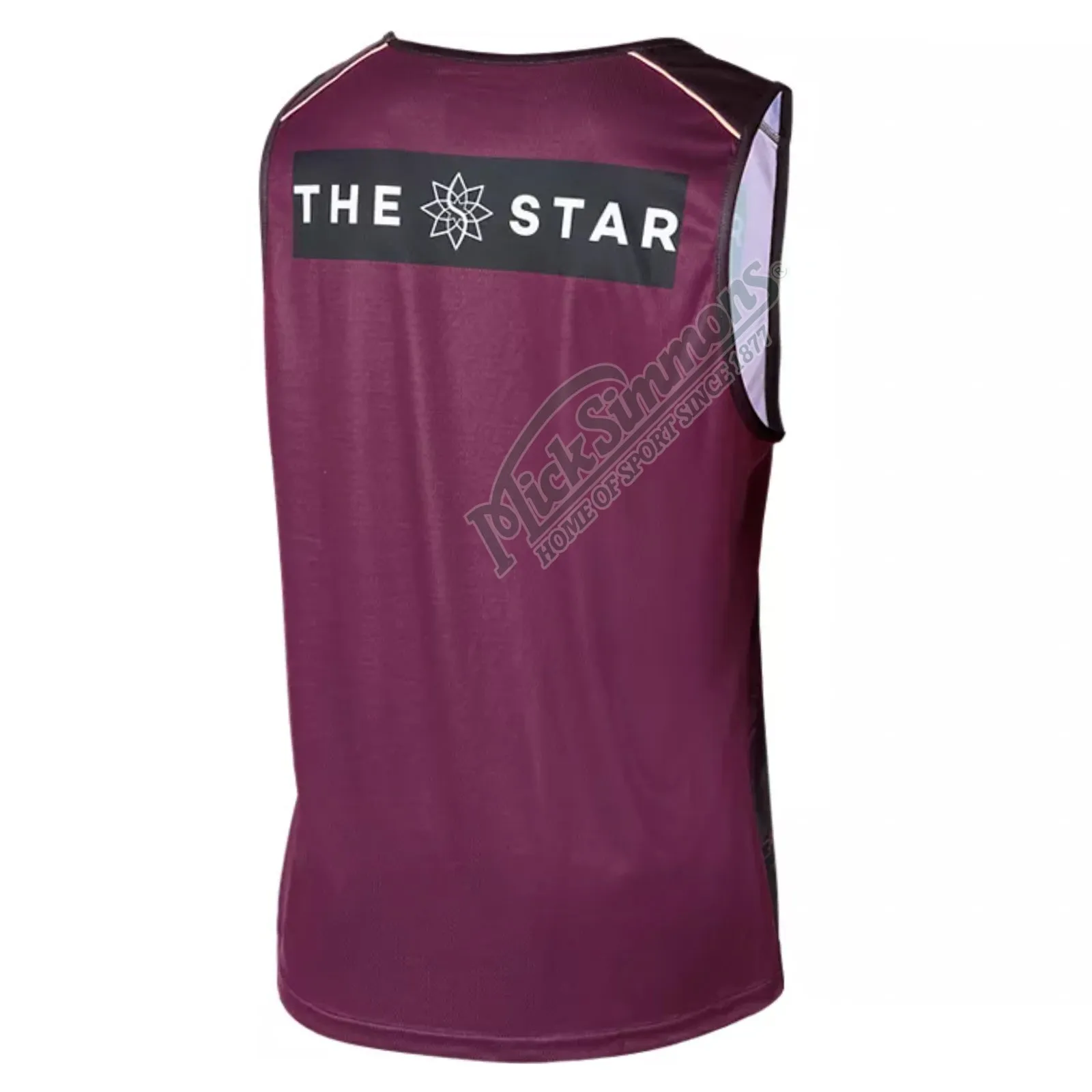 Brisbane Broncos 2024 Men's Training Singlet NRL Rugby League by Asics