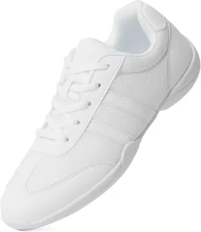 CADIDL Cheer Shoes Women White Cheerleading Dance Shoes