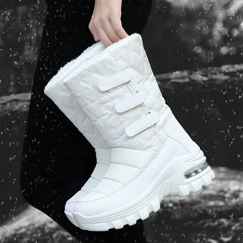 Cuzcare Women Orthopedic Boots Nonslip Midcalf Snow Shoes