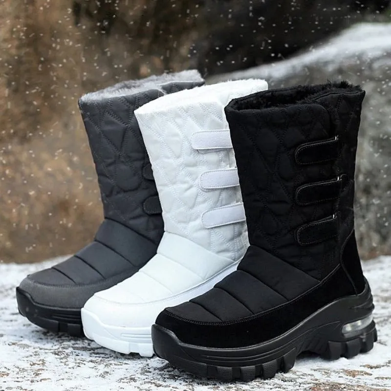 Cuzcare Women Orthopedic Boots Nonslip Midcalf Snow Shoes