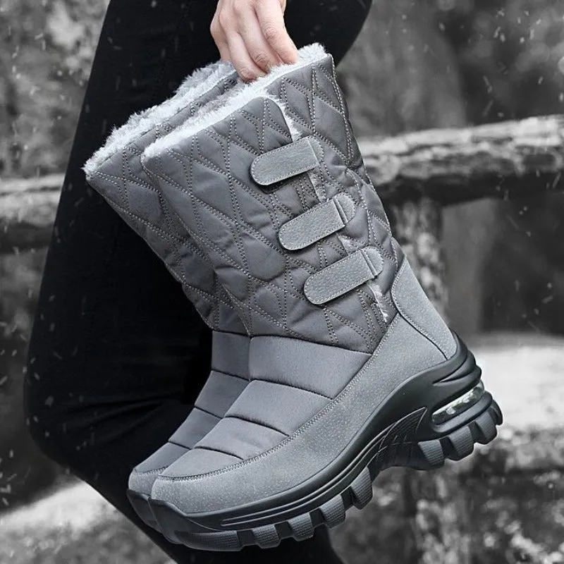 Cuzcare Women Orthopedic Boots Nonslip Midcalf Snow Shoes