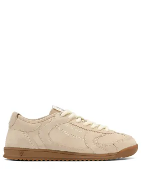 Exposed Off White Suede