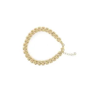 Gold Panther Bracelet