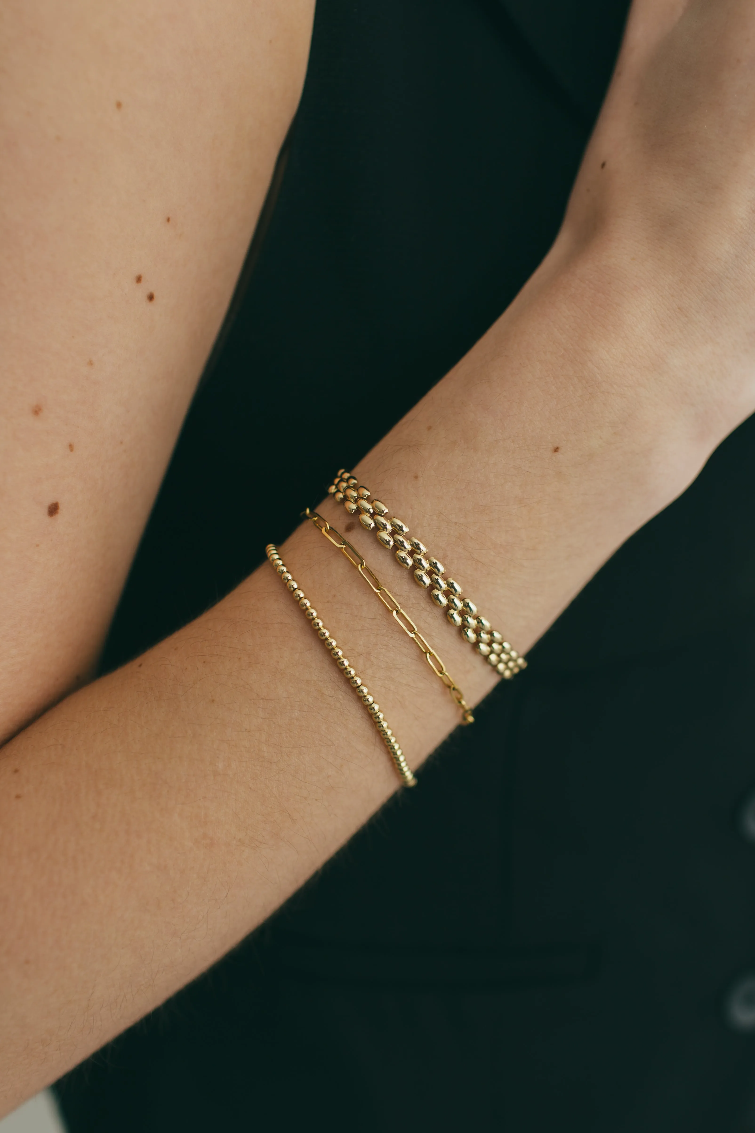 Gold Panther Bracelet