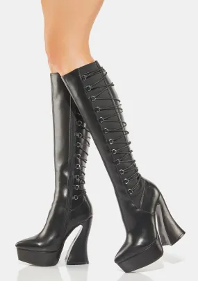 High Profile Knee High Boots