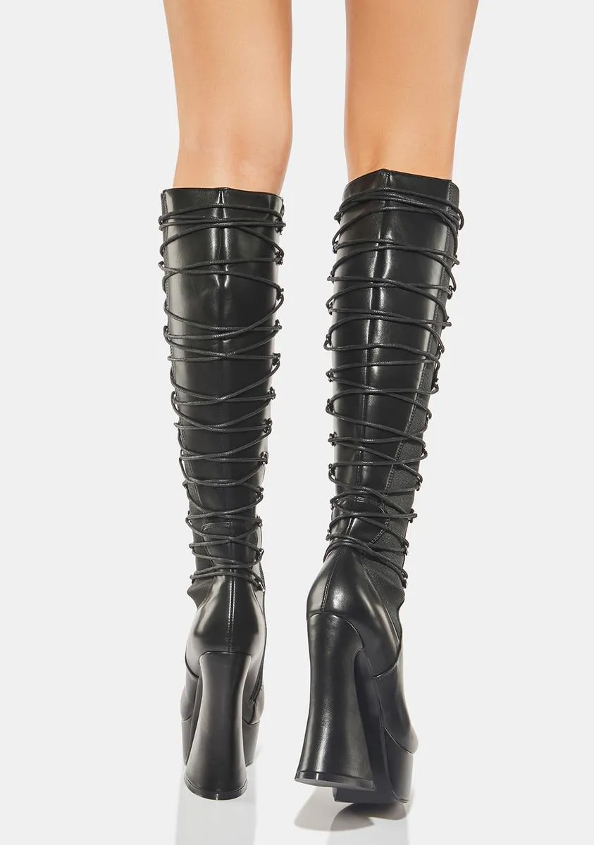 High Profile Knee High Boots