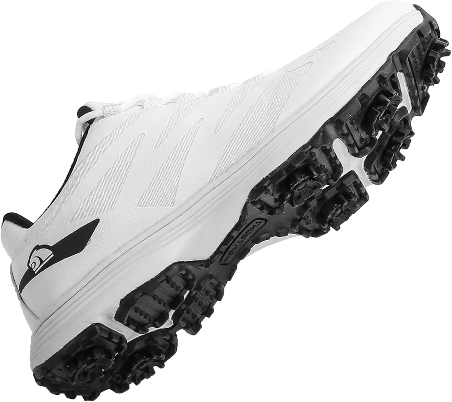 JiuQing Spikes Golf Shoes Men Professional Golfing Trainers Breathable Lightweight Outdoor Anti Slip Footwear