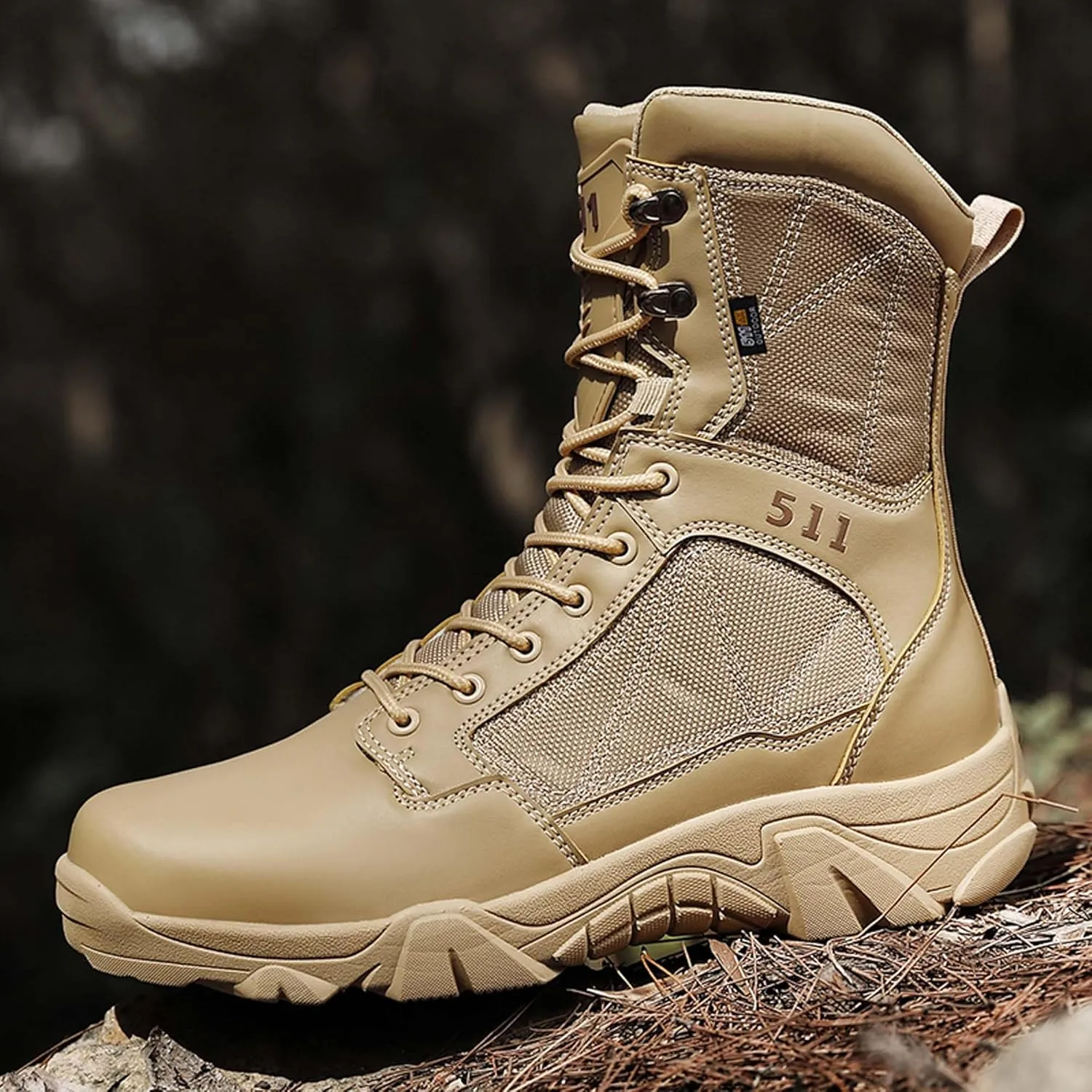 Large size field training, battlefield training, military boots, combat boots, snow boots, men's shoes