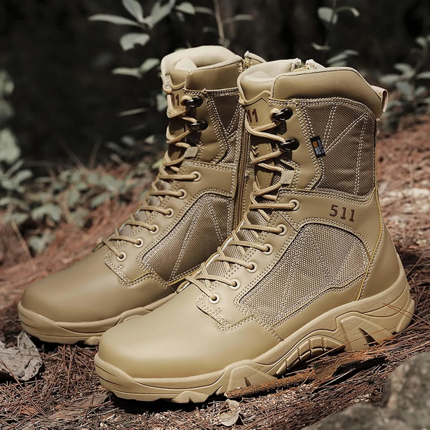 Large size field training, battlefield training, military boots, combat boots, snow boots, men's shoes