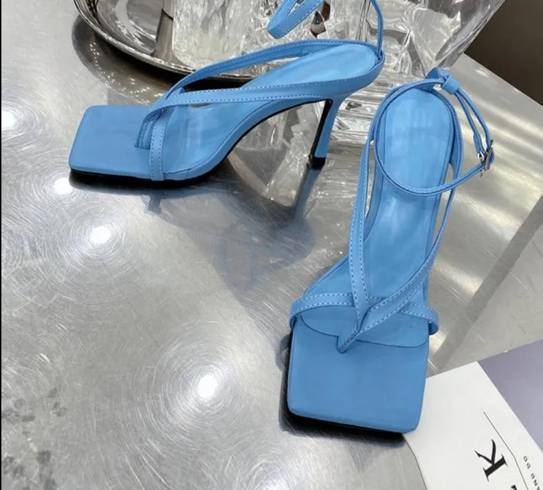 Layla Square Toe High Heel