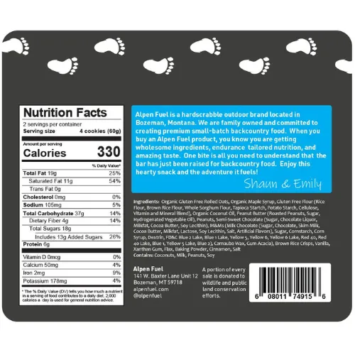 Monster Trail Cookies by Alpen Fuel