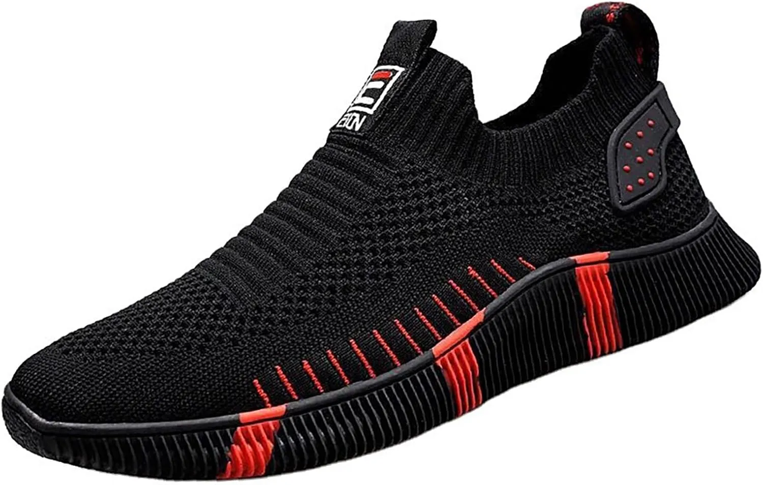 MSYINGL Men's Outdoor Hiking Orthopedic Shoes,Slip On Resistant Fitness Walking Comfort Sneakers Lightweight Casual Breathable Loafer Sneakers