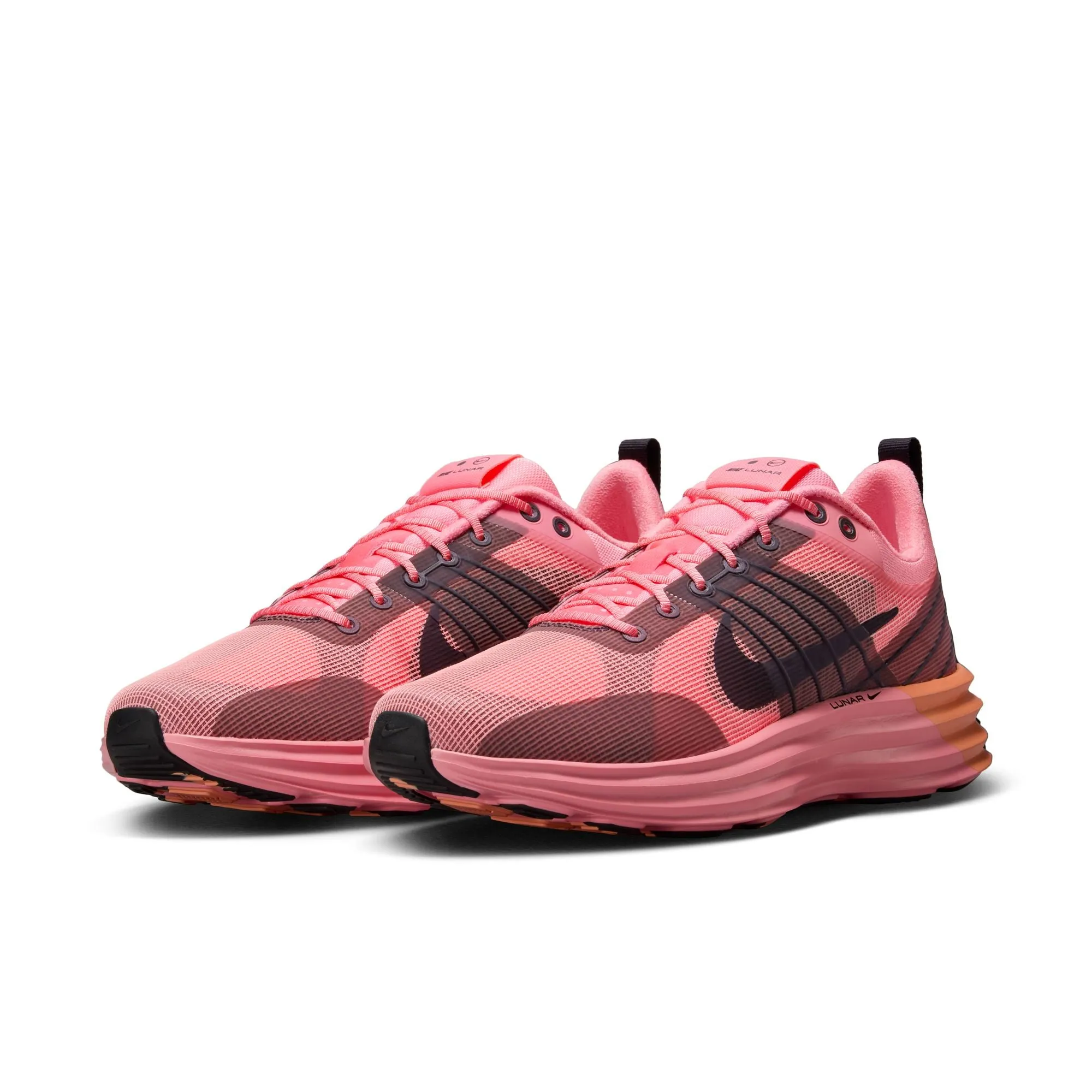 Nike Lunar Roam PRM Sneakers - Pink Gaze/Black/Crimson Bliss