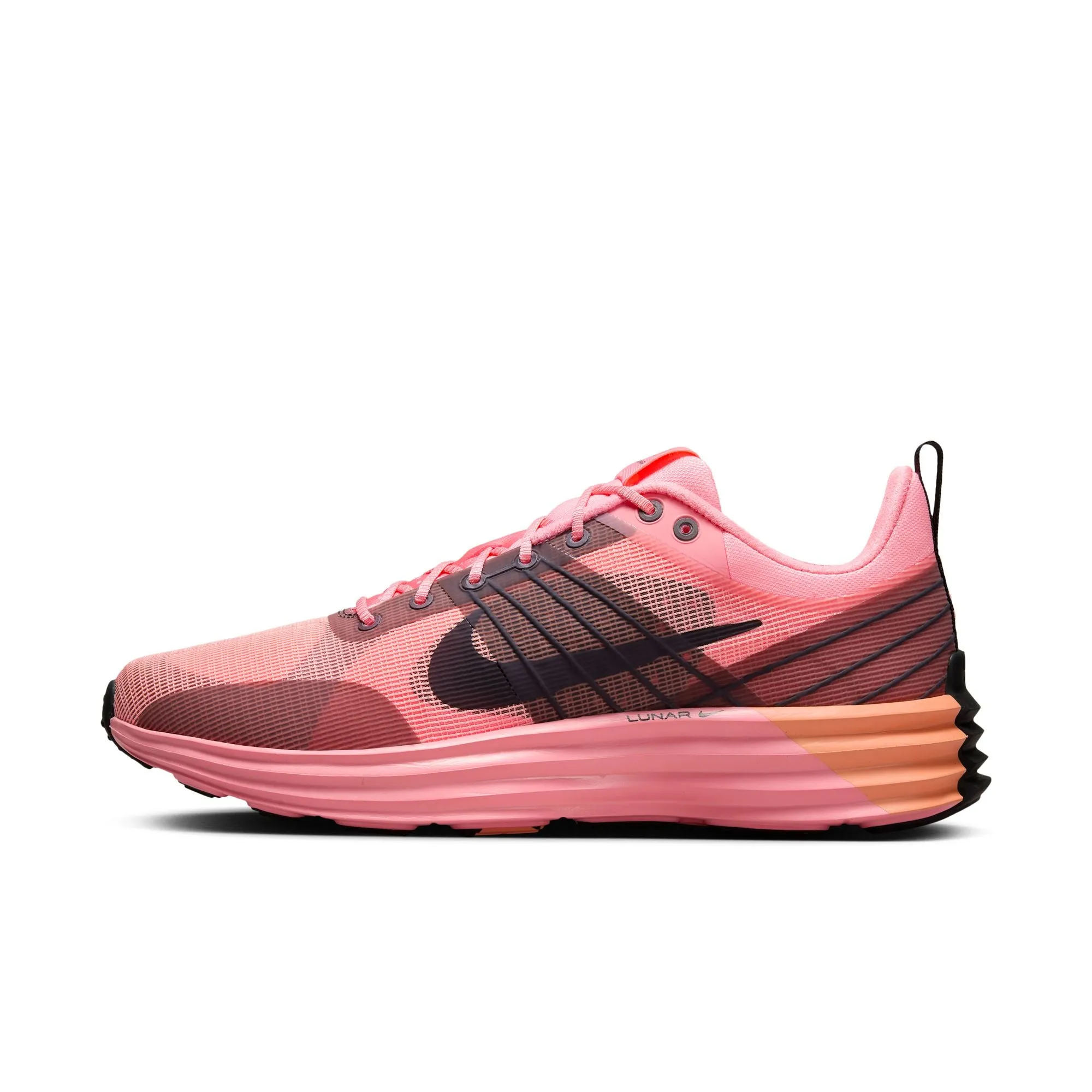 Nike Lunar Roam PRM Sneakers - Pink Gaze/Black/Crimson Bliss