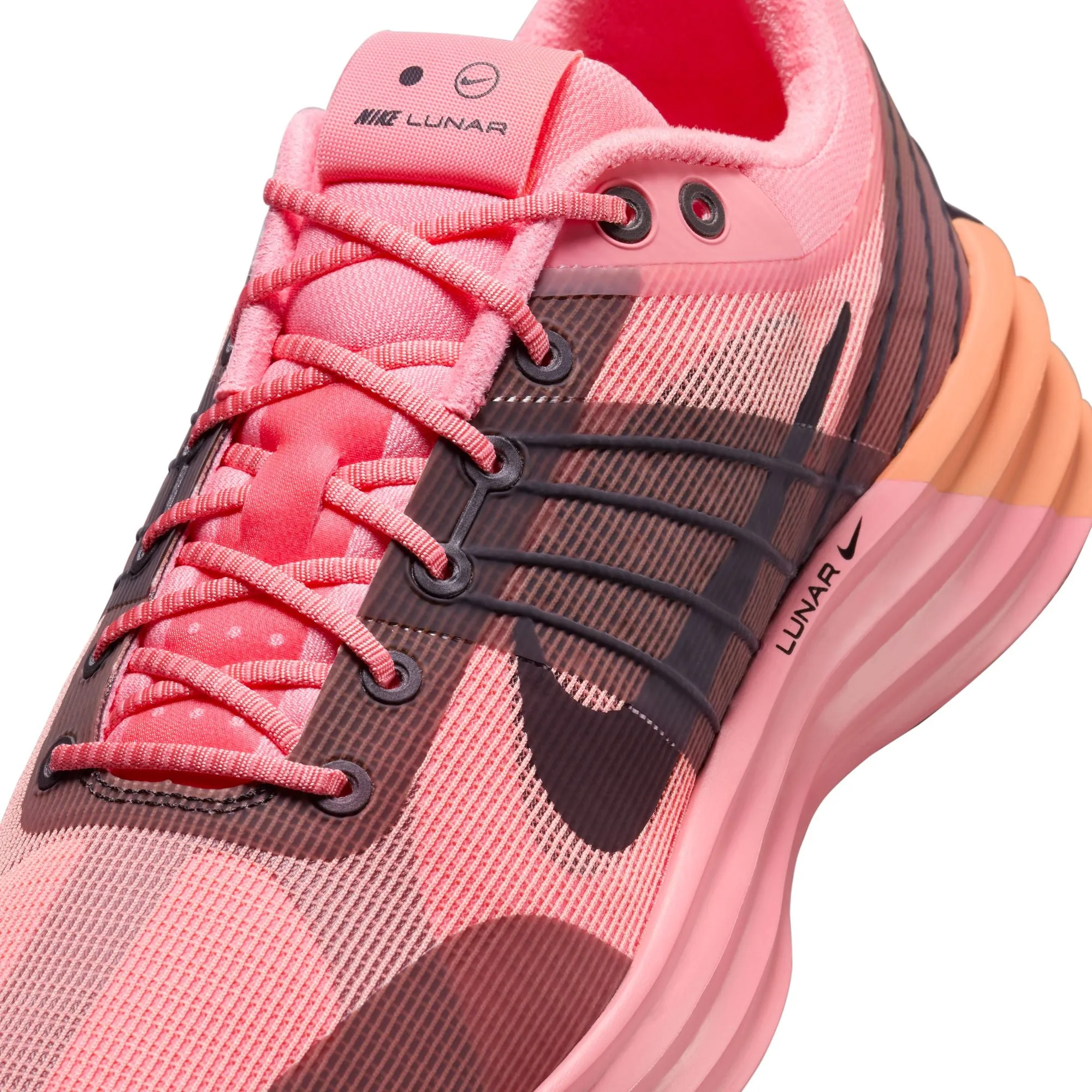 Nike Lunar Roam PRM Sneakers - Pink Gaze/Black/Crimson Bliss