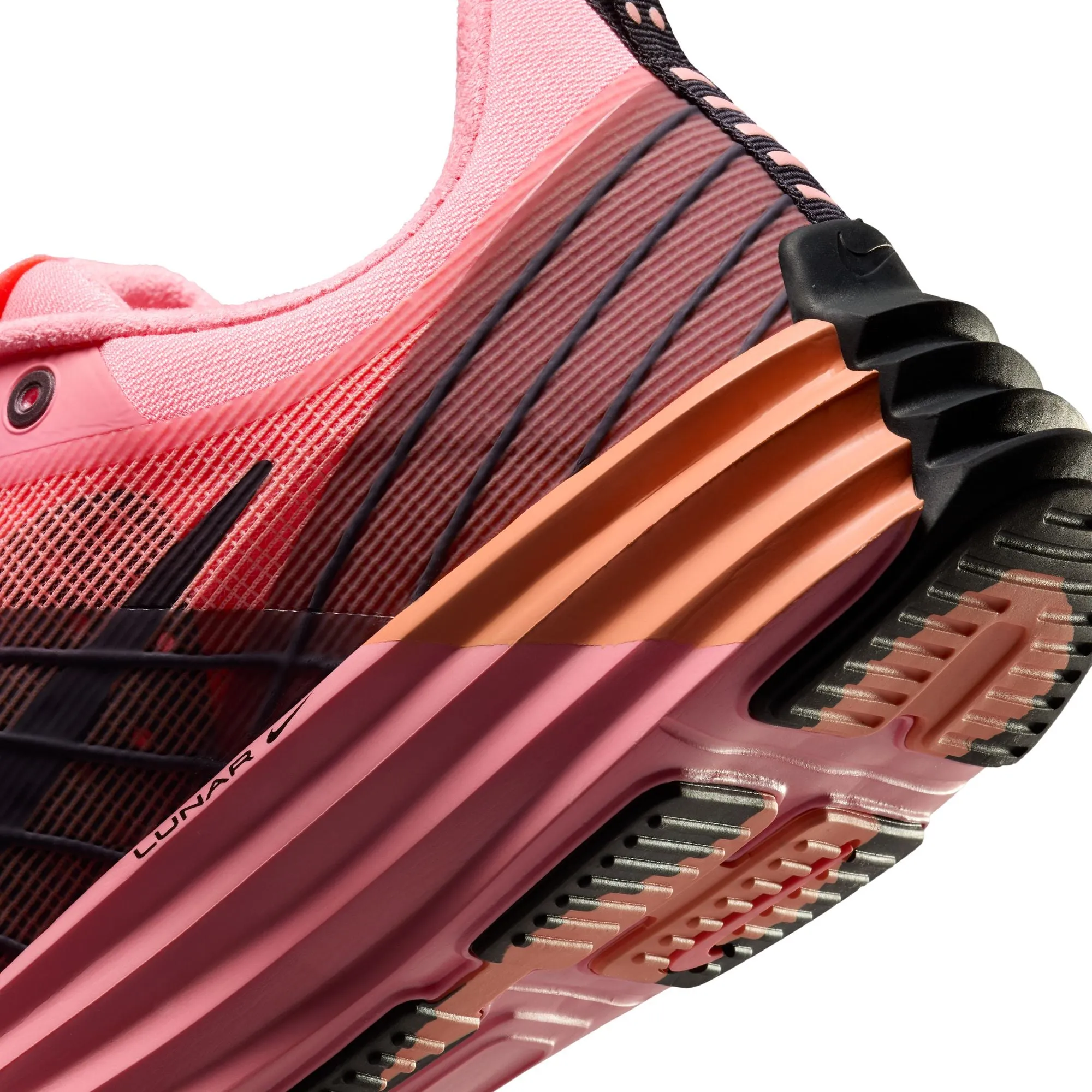 Nike Lunar Roam PRM Sneakers - Pink Gaze/Black/Crimson Bliss