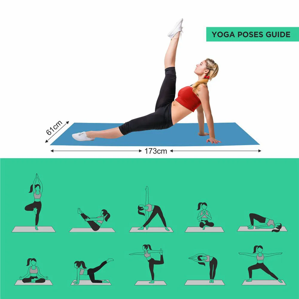 Nivia Yoga Mat Pvc Single Layer