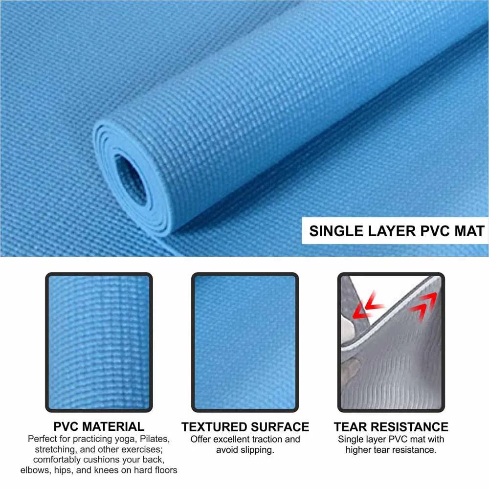 Nivia Yoga Mat Pvc Single Layer