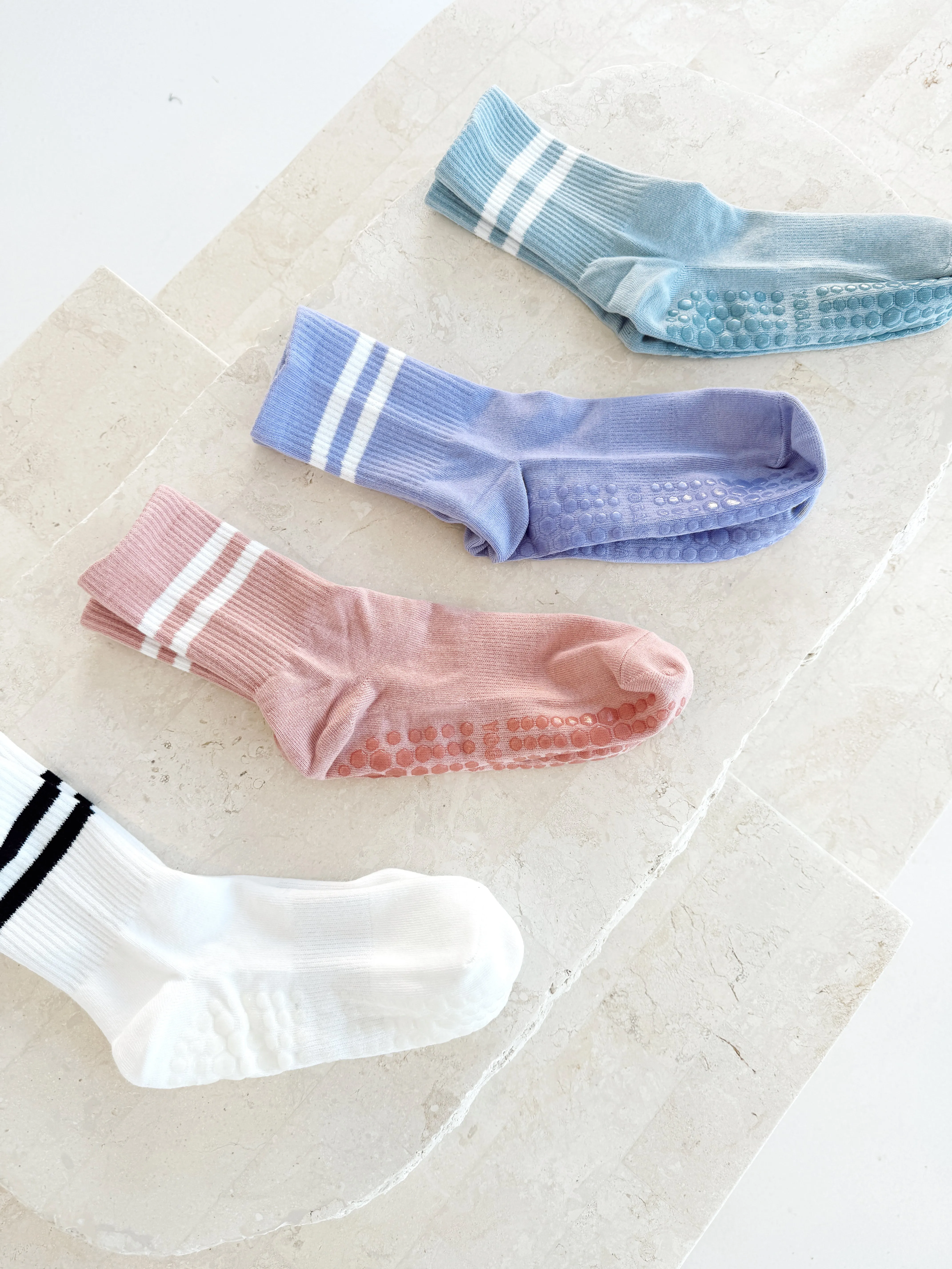 Pilates Socks - Blue