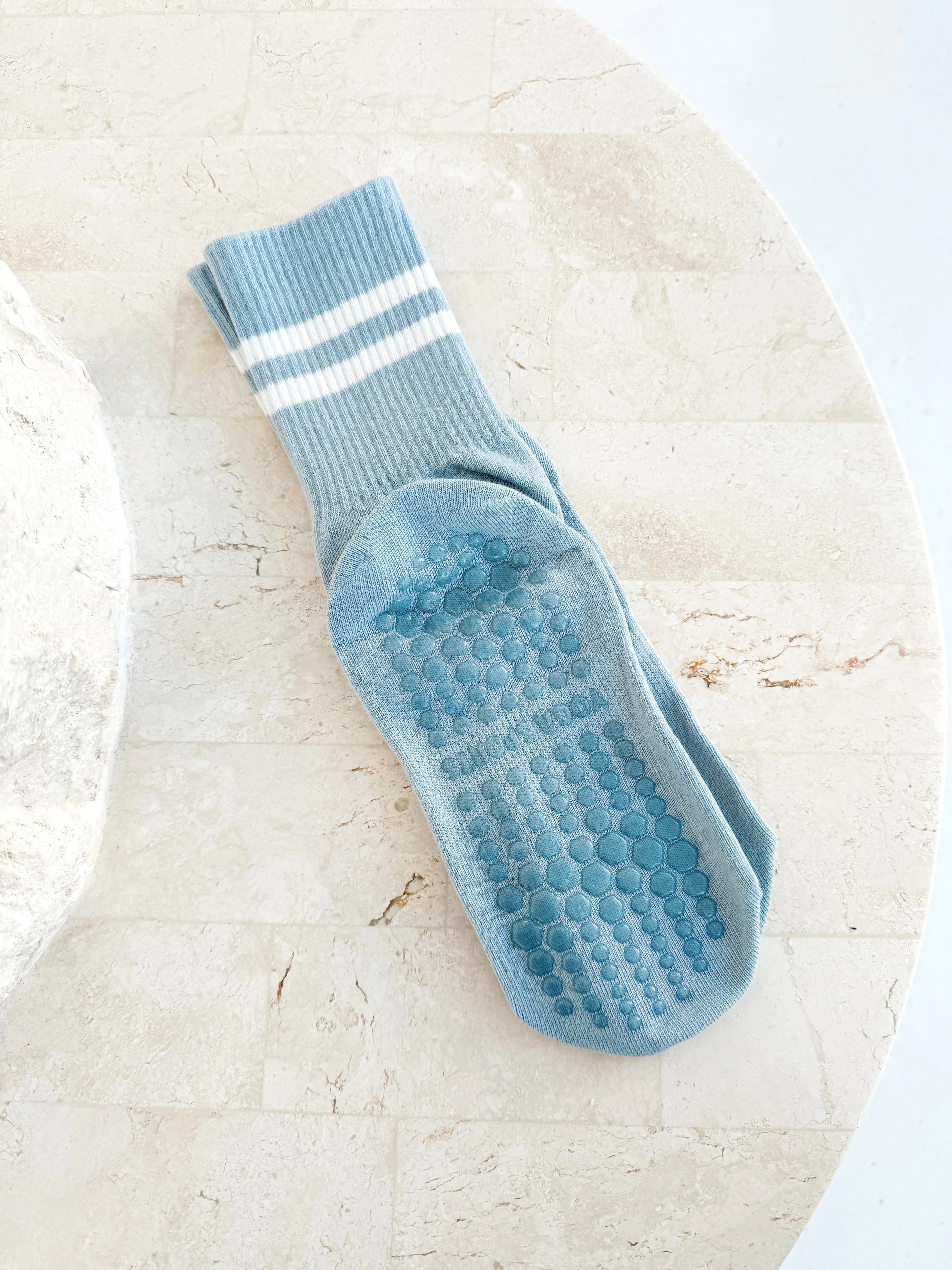 Pilates Socks - Blue