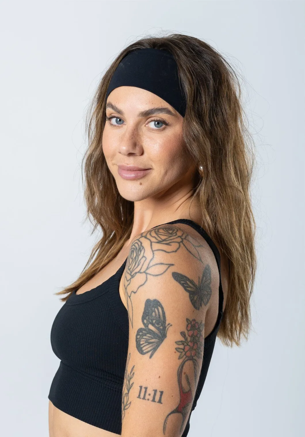 RecStretch Training Headband Black