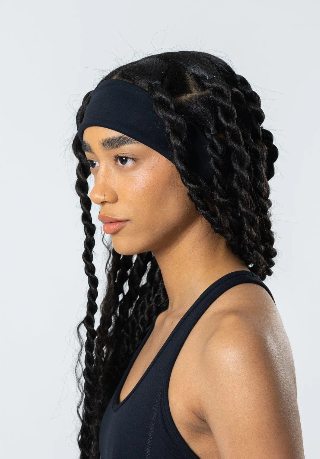 RecStretch Training Headband Black