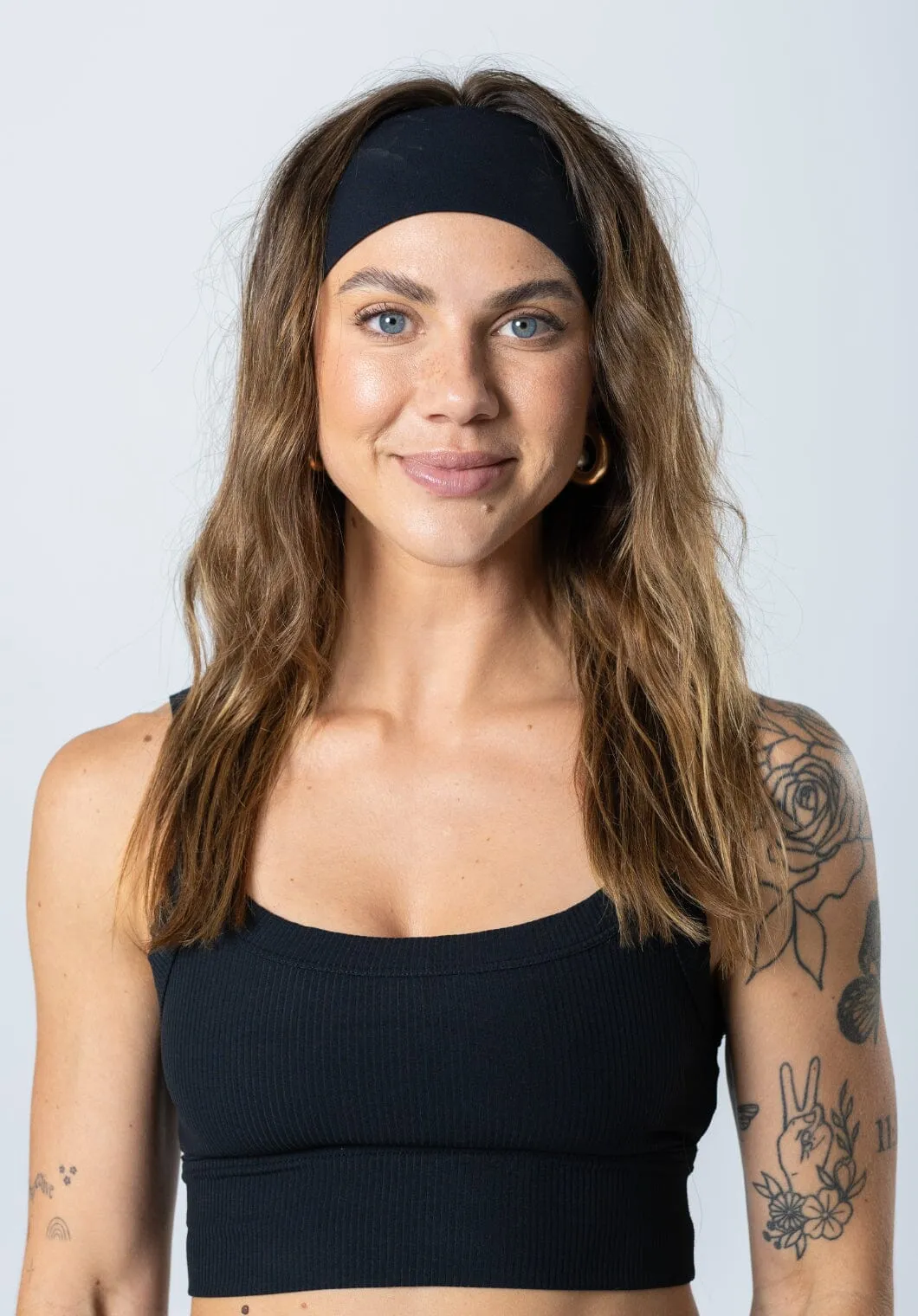 RecStretch Training Headband Black