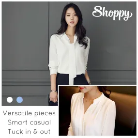 Shoppy Assorted Women's Casual Office Shirt Blouse