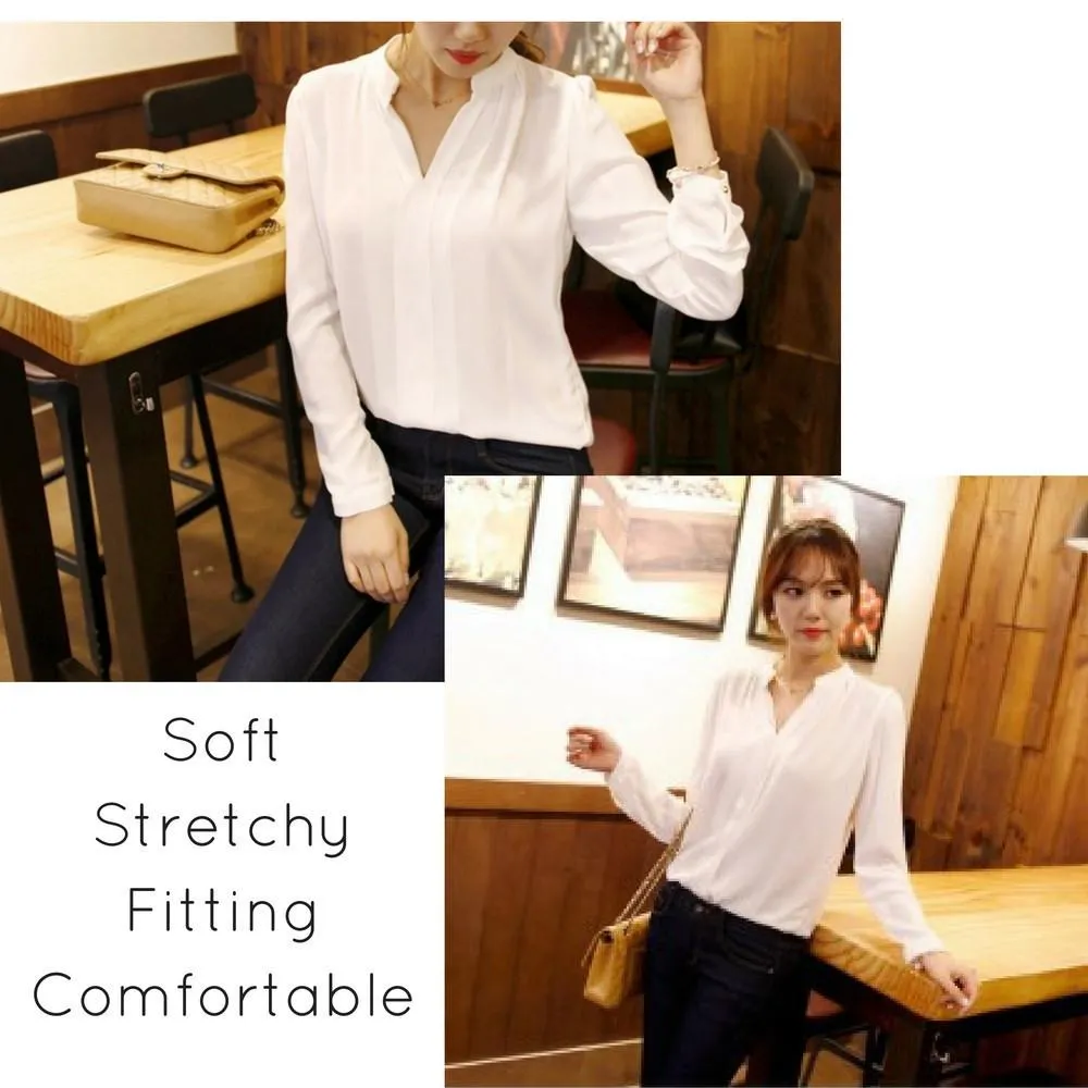 Shoppy Assorted Women's Casual Office Shirt Blouse