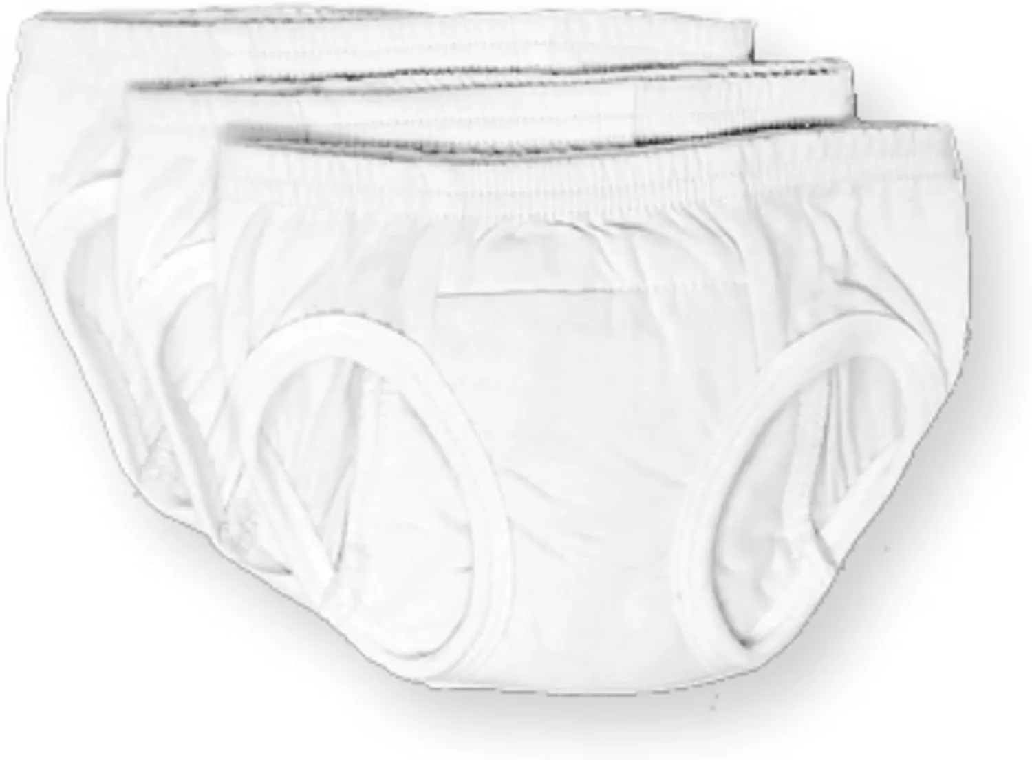 Tiny Trainers ROOMIER Small Unisex Cotton Training Pants for Toddlers, EC or Potty Training – 3-Pack