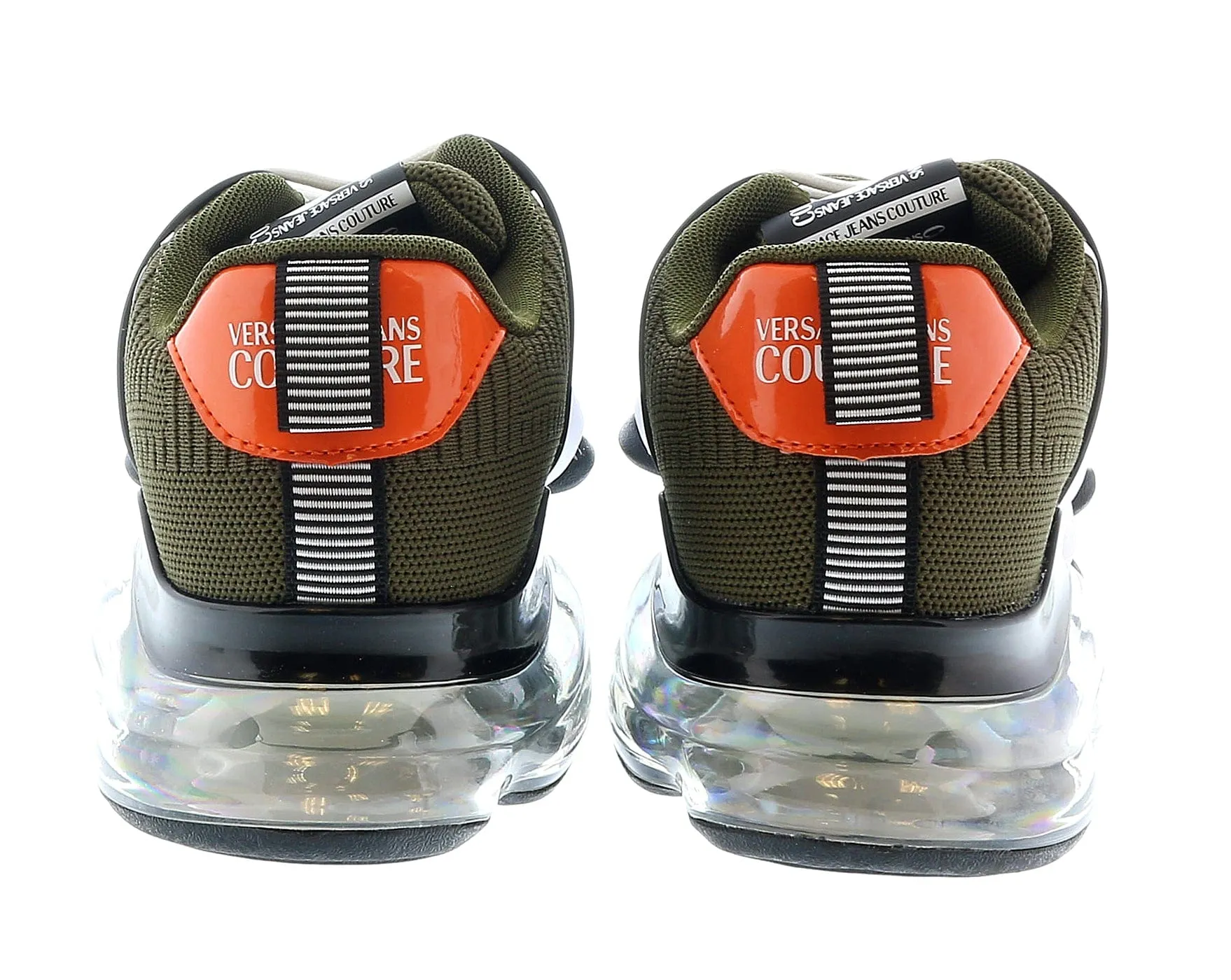 Versace Jeans Couture Army Signature Athletic Fashion Sneakers-