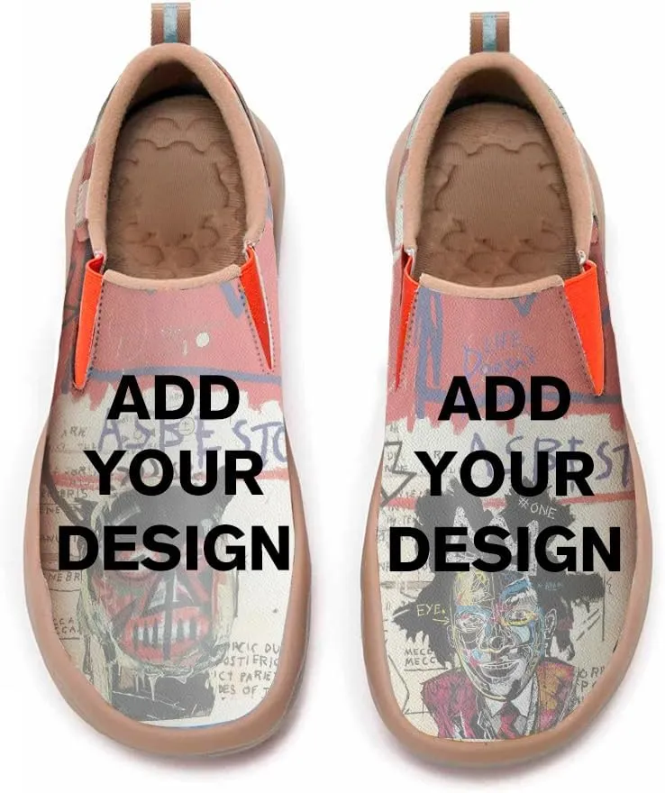 Women's Painted Travel Shoes Casual Slip On Comfortable Walking Loafers